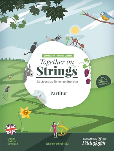 Together on Strings - 23 Liedsätze für junge Streicher - Partitur (EB 8982) von Breitkopf & Härtel